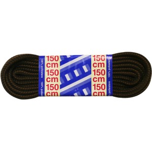 Lacci marroni, lunghezza 150 cm, per scarpe da lavoro.