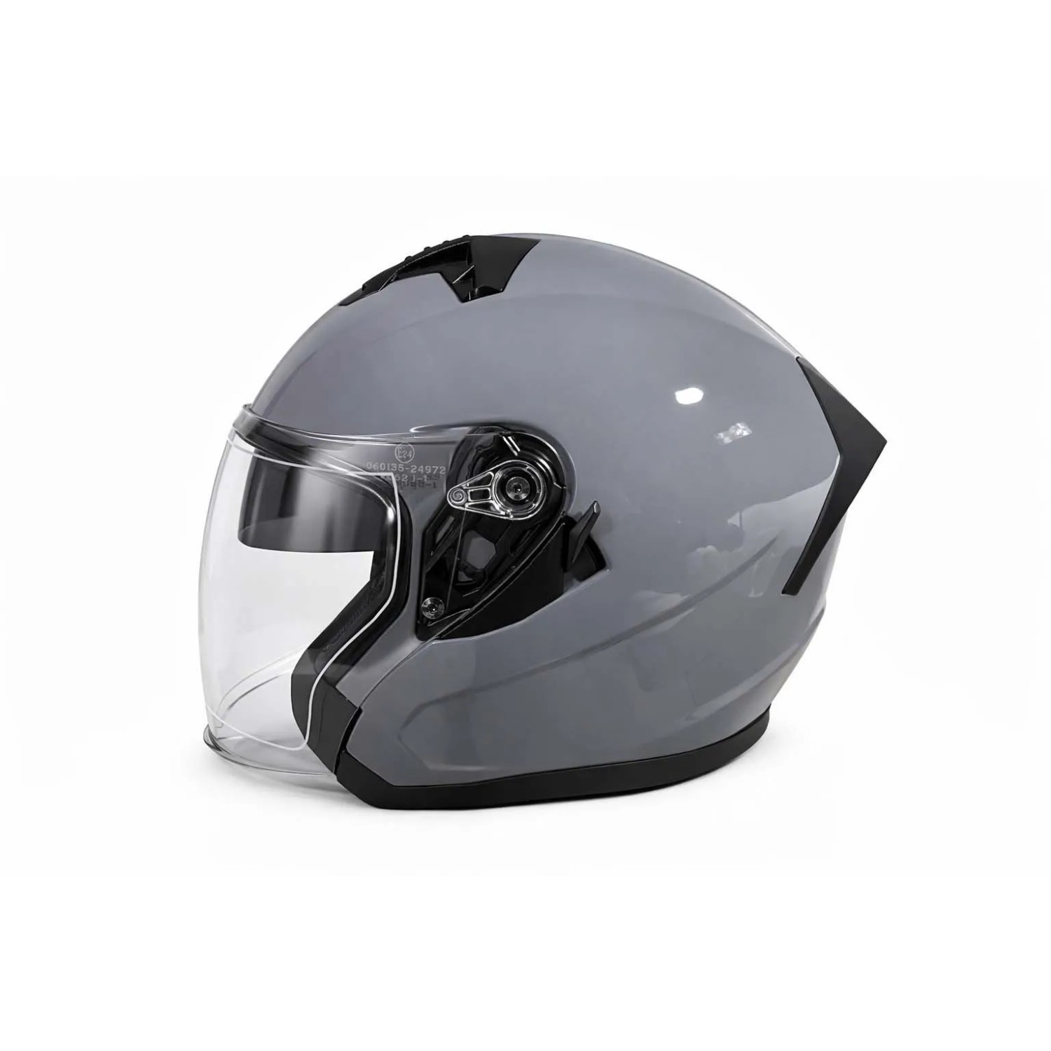 Casco moto UrbanRide grigio tg M 57-58 cm