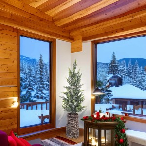 Albero di Natale artificiale mini H 47 cm