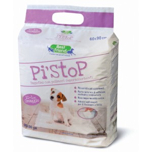 Confezione di tappetini igienici per cani Pi'Stop 60x90 cm.