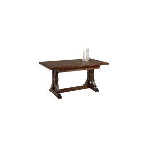 Tavolo allungabile da pranzo Polignano noce 180x85 cm