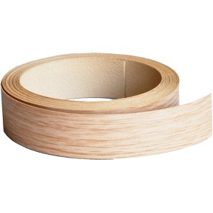 Bordo impiallacciato effetto rovere per Top cucina, arrotolato.