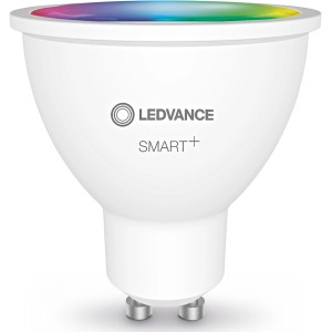 Lampada riflettore LED Ledvance Smart+ WiFi PAR16 GU10 con cambio colore.