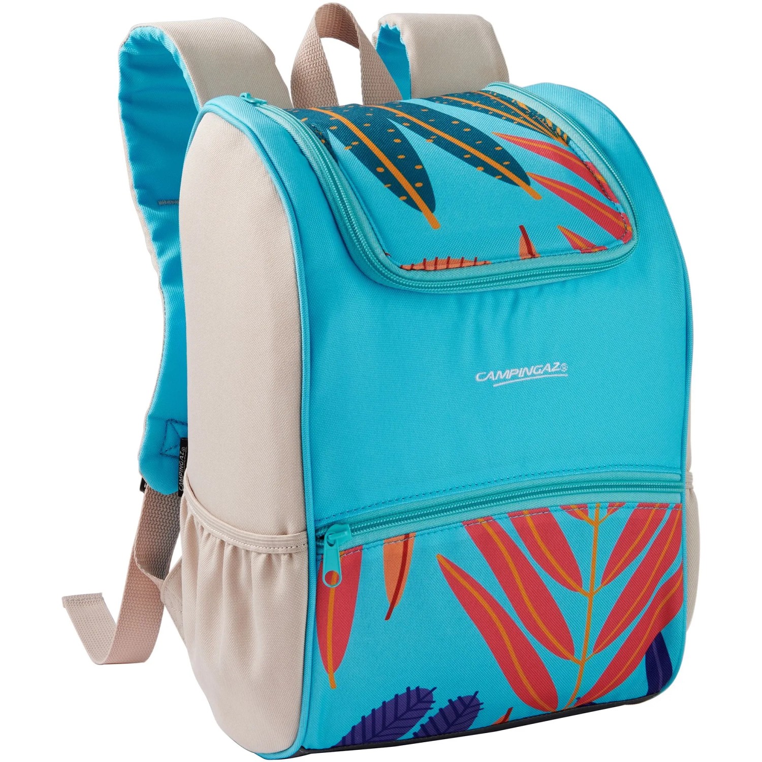 Borsa frigo Campingaz Ethnic Junior Backpack (9 l) turchese-multicolore per outdoor e campeggio.