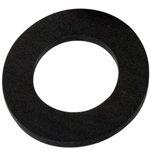 Guarnizione in gomma nera di t.b.t. per diverse applicazioni.