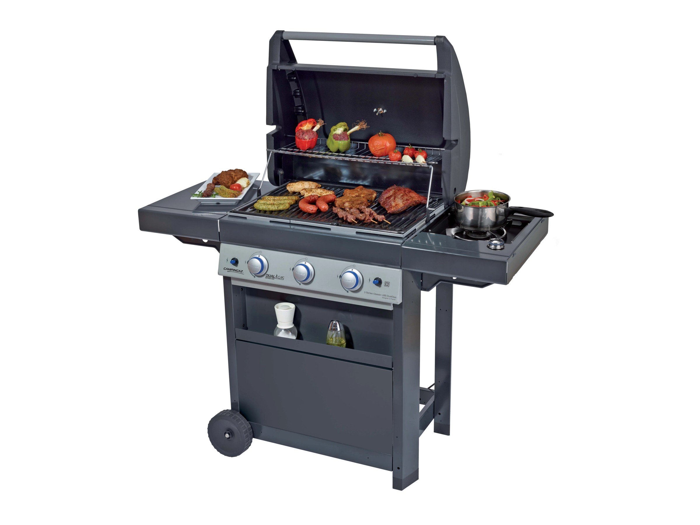 05593 Cross Over Bruciatore Di Ricambio In Acciaio Inox Per Griglie A Gas - Adatto Per Sochef, Campingaz, Char-Broil, Kenmore - Confezione Da 3
