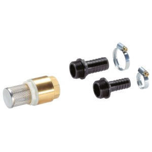 Gardena Filtro di aspirazione con valvola di ritegno 19/25mm, accessorio per pompe e impianti idrici domestici.