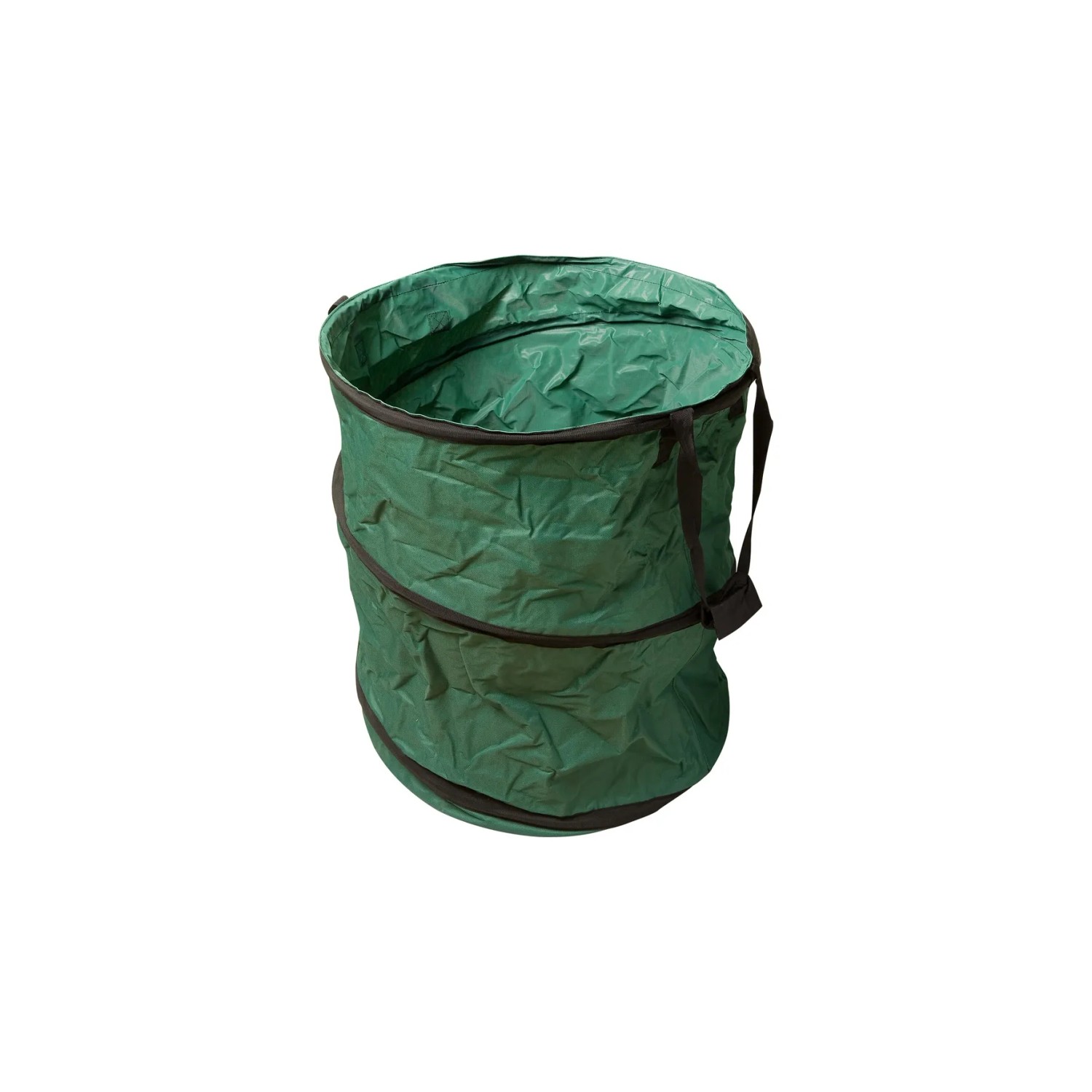 Sacco da giardino Pop Up verde con capacità di 150 l per la raccolta dei rifiuti da giardino.