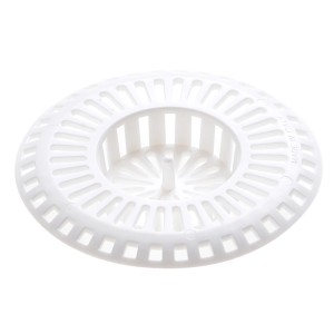 Tappo di scarico bianco per cassette WC, t.b.t.