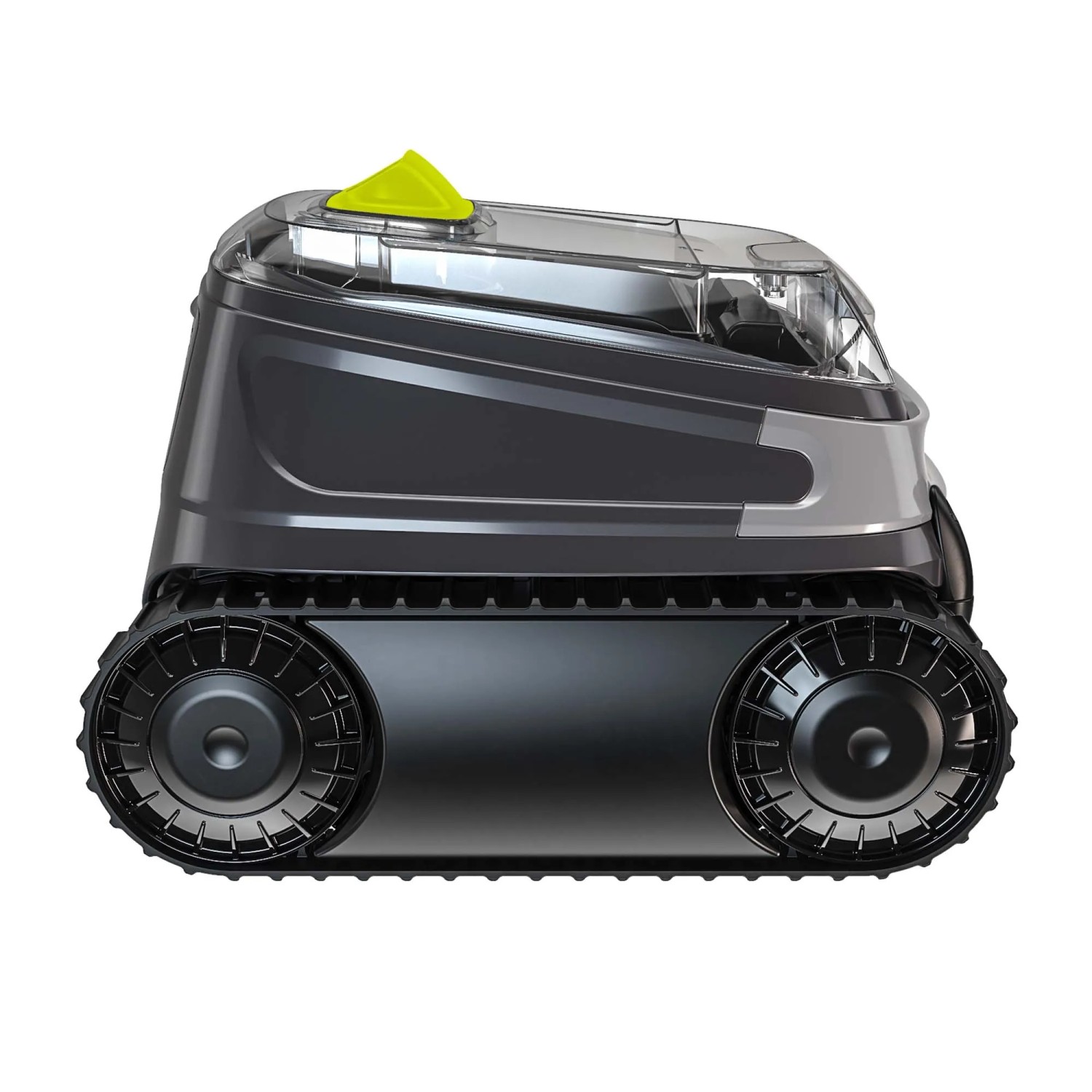 Robot per piscina a batteria Zodiac CBAT CNX-Li 5220 iQ grigio. Pulitore per piscina senza fili con cingoli.