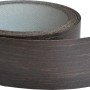 Bordo per cucina Top Cucina effetto legno scuro, arrotolato.