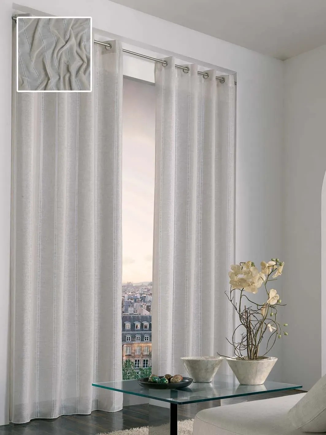 Tende A Bastone | Tende Con Anelli - Tende Tuiss - Foto 4