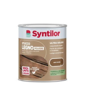 Stucco in polvere 500 gr noce scuro