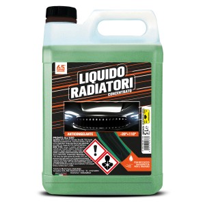 Tanica verde da 5L di liquido radiatore concentrato per auto