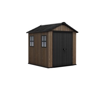 Casetta da giardino in PVC Keter Apex sp.20 mm marrone scuro 7,4 m²