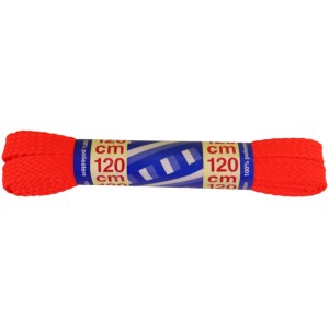 Lacci arancioni, lunghezza 120 cm, per scarpe da lavoro.