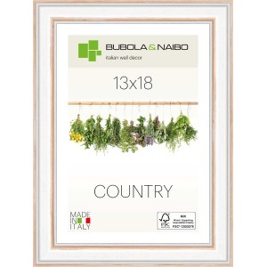 Cornice t.b.t. con motivo di erbe aromatiche, 13x18 cm, per foto e immagini.