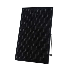 Pannello solare nero per luci da esterno, per alimentare t.b.t.