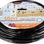 Tubo nero per microirrigazione, rotolo da 15m per sistemi di irrigazione.