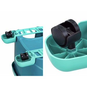 Carrello con rotelle per pulizia pavimenti Clean Twist Ergo