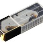 Lame per taglierino per moquette LUX Comfort, 5 pezzi, spessore 0,65 mm, in scatola di plastica.