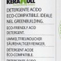 Flacone KeraKoll Delta Plus Eco, detergente acido per pavimenti.