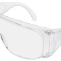 Occhiali di protezione trasparenti con stanghette per una protezione ottimale degli occhi durante il lavoro.