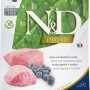 N&D Prime cibo secco per cani, agnello e mirtillo per taglie medie e grandi.