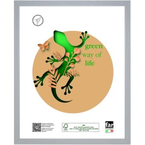 Cornice da muro Sylvestre bianco 24x30 cm