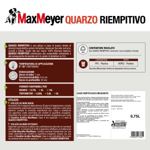 Pittura per esterno MaxMeyer Quarz Riemitivo. Formato: 0,75L.