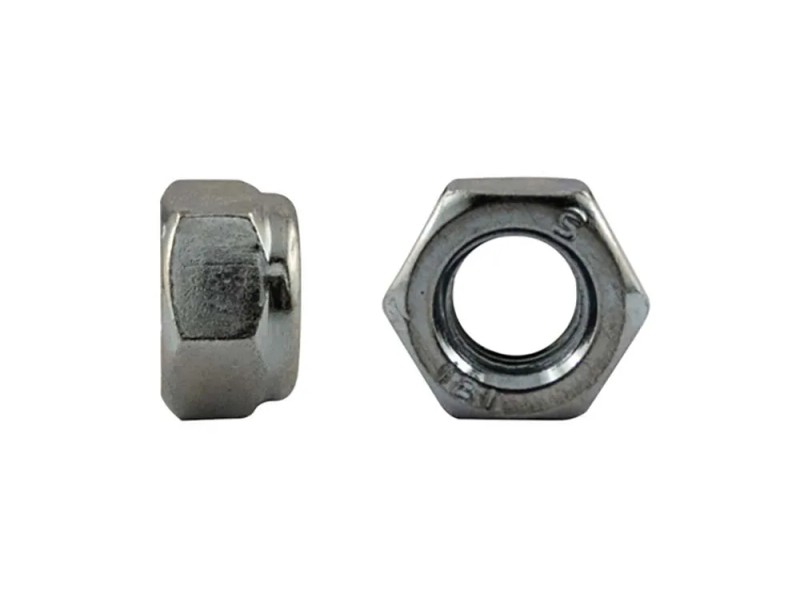 Dadi Autofrenanti In Acciaio INOX M2,5 - Set Da 50 Pezzi Con Anello In Nylon - Foto 6