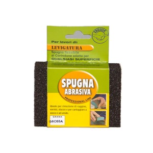 Spugna abrasiva a grana grossa per varie operazioni di levigatura.