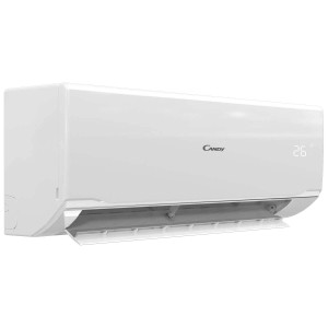Condizionatore d'aria bianco Candy t.b.t. per montaggio a parete.