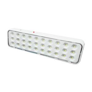 Torcia LED bianca t.b.t. con luci multiple per uso interno.