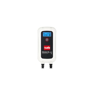 Caricabatterie per auto Telwin Defender 20, 12/24V, con display digitale.