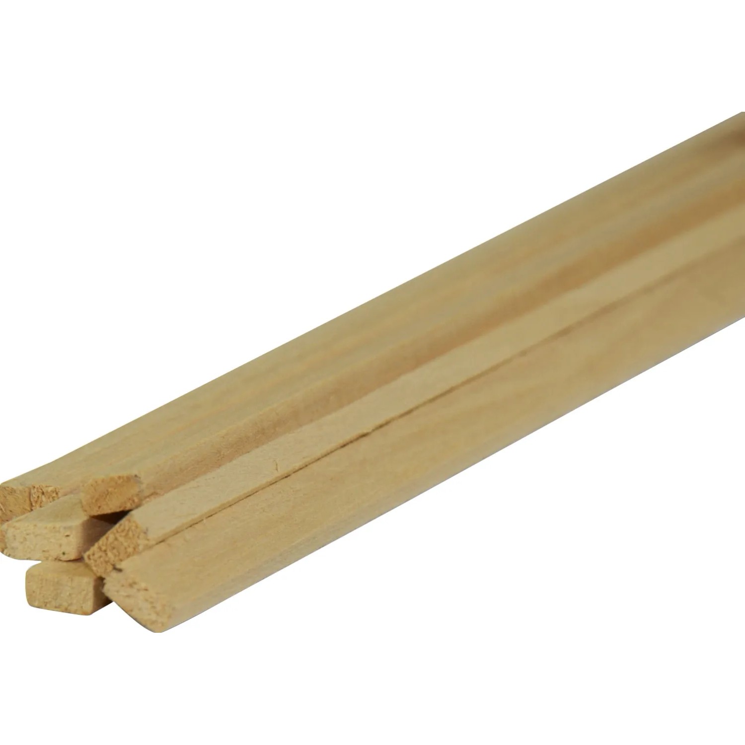 Set Di 10 Listelli In Rovere Piallato – 10x20x800 Mm, Legno Naturale Grezzo, Fatto In Italia, Per Bricolage E Restauro