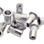 Dadi a rivetto Rapid M6, 20 pezzi, con punta da trapano. Per pinza per dadi a rivetto RP110 e accessorio RP160.
