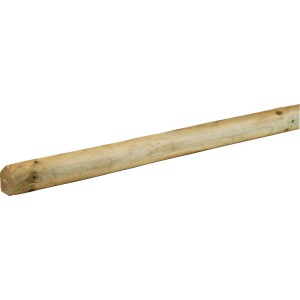 Palo in legno per recinzioni, finitura naturale.