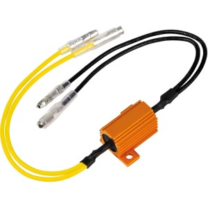 t.b.t. per accessori auto esterni con cavi gialli e neri.