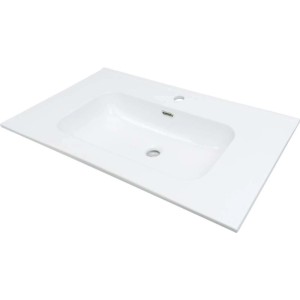 Lavabo da incasso Bauta Idrostile 350x125 mm bianco
