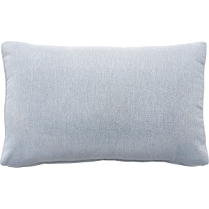 Cuscino schienale grigio chiaro per set mobili balcone Olea, rettangolare, rivestimento in poliestere.