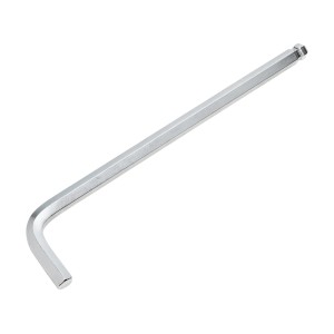 Chiave esagonale LUX Comfort, 10 mm, in acciaio al cromo vanadio, per punti difficili da raggiungere.
