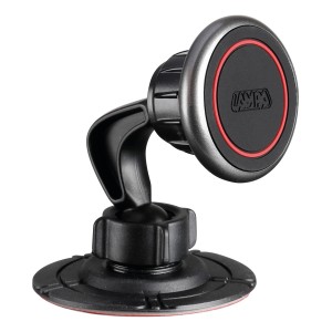 t.b.t. Supporto magnetico per interni auto, fissaggio a ventosa.