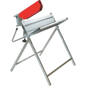 t.b.t. per motoseghe, telaio in metallo con protezione rossa.