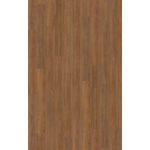 Pavimento laminato marrone con design effetto legno. Dettaglio della superficie.