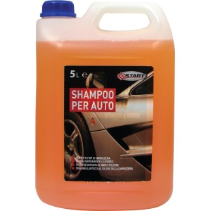 Tanica da 5L di shampoo per auto per la cura dell'auto.
