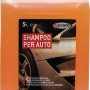 Tanica da 5L di shampoo per auto per la cura dell'auto.