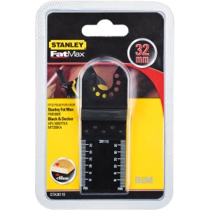 Lama per sega universale bimetallica Stanley FatMax, 32x40mm, per multiutensili.