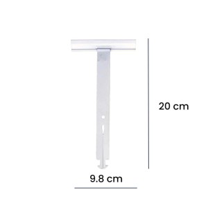 Molle sicurezza tapparelle ferro zincato set 2 pezzi 200x98 mm