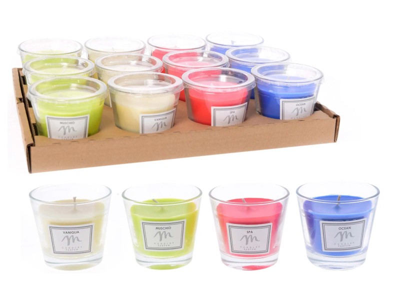 Candela Profumata Con Scatola Regalo Decorazione Ambienti